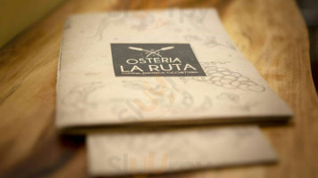 Osteria La Ruta menu