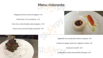 Camera Con Vista Bistrot menu