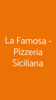 La Famosa Pizzeria Siciliana food