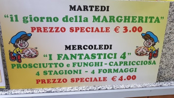 Pizzeria Da Gennaro menu