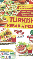 Turkish Kebab Pizza food