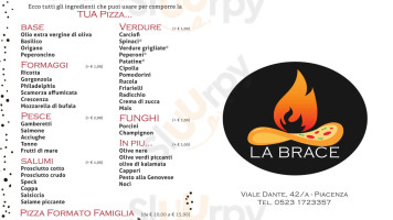 La Brace menu