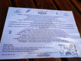 Restaurace Olsovec menu