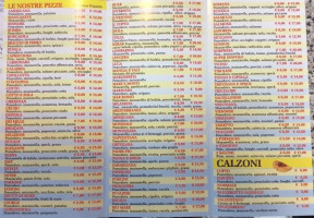 Pizzeria Il Copto 4 menu