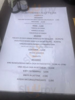 Alle Vigne Dalla Renza menu