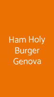 Ham Holy Burger Genova food