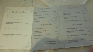 Ristorante Barbe'-cue menu