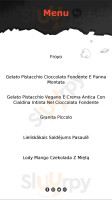 Gelati Toldo menu