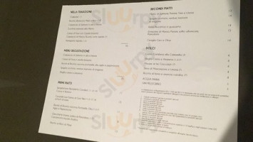 Osteria Casa Mia menu