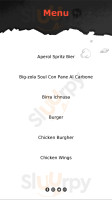 My Soul American menu