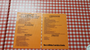 Chiosco Piadineria Da Massimino menu