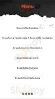 Bruschetteria Redoro menu