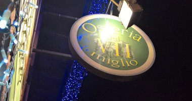 Osteria Del Vii Miglio inside