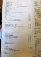 Numbs Bar Restaurant menu