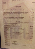 Buca Manzoni menu