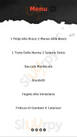 Cicchetteria Trattoria Dal Frao menu