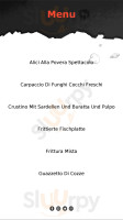 Osteria Albucogiusto menu