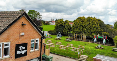 The Badger Pub food