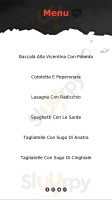 Trattoria Alla Colomba menu