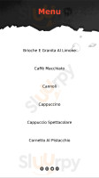 Caffetteria Del Parnaso menu