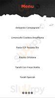 Pan Dell'olmo menu