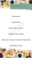 Ca' Del Sole Belvedere menu