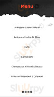 Anima E Fantasia menu