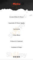 Trattoria Da Carmelo menu