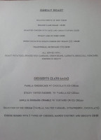 Crown And Anchor menu