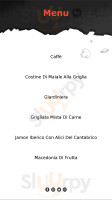 Osteria Vicolo Carceri menu