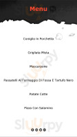 La Fenice menu