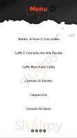 Del Corso menu