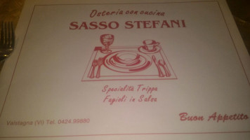 Sasso Stefani food