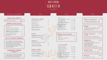 Spazio Niko Romito E Cucina menu