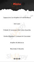 Caffe Pasticceria Del Cuore menu