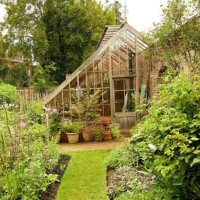 Petersham Nurseries Café outside