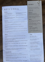 Boys Hall inside