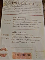 Viva Brazil menu