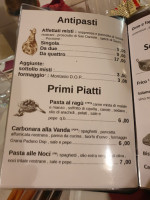 Da Vanda menu