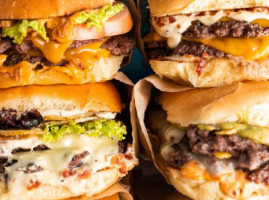 Over Five Burger food