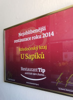 Restaurace A Penzion U Sapíků inside