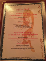 Dragon Palace menu