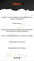 Osteria Alle Scalette menu