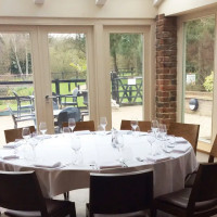 Lakeside Restaurant at Great Hallingbury Manor Hotel food