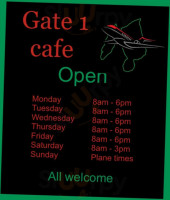 Gate 1 Cafe food