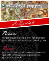 Pizzeria Ping Pong Olbia menu