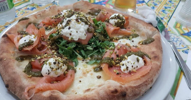 La Trinacria Pizza E Polli food