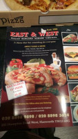 East And West menu