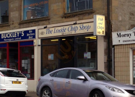 The Lossie Chip Shop outside