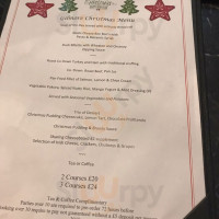 Gilmore menu